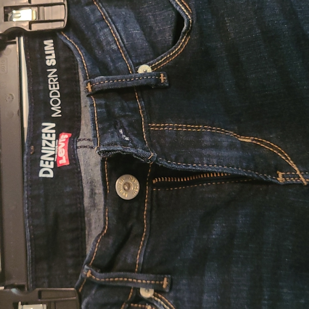 Levi's modern slim jeans straight leg